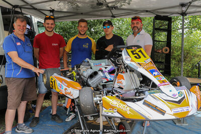 Guy COLDEFY — 24/06/2018 : 1ère manche du Challenge Jean-Claude Sanchez à Belmont sur Rance (Photos Stéphane Agnus) 2018 — karting