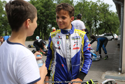 Pablo SARRAZIN — 24/06/2018 : 1ère manche du Challenge Jean-Claude Sanchez à Belmont sur Rance (Photos Stéphane Agnus) 2018 — karting