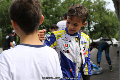 Pablo SARRAZIN — 24/06/2018 : 1ère manche du Challenge Jean-Claude Sanchez à Belmont sur Rance (Photos Stéphane Agnus) 2018 — karting
