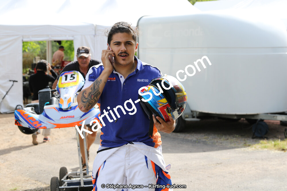 Andréa SUAU — 24/06/2018 : 1ère manche du Challenge Jean-Claude Sanchez à Belmont sur Rance (Photos Stéphane Agnus) 2018 — karting
