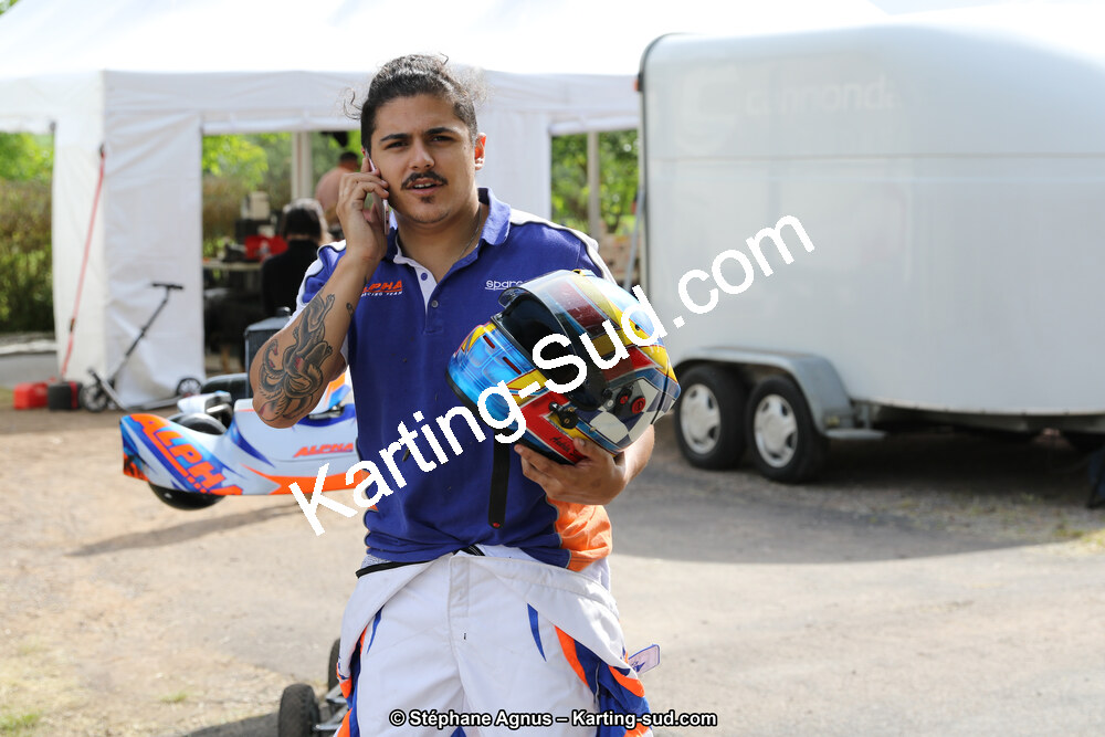Andréa SUAU — 24/06/2018 : 1ère manche du Challenge Jean-Claude Sanchez à Belmont sur Rance (Photos Stéphane Agnus) 2018 — karting