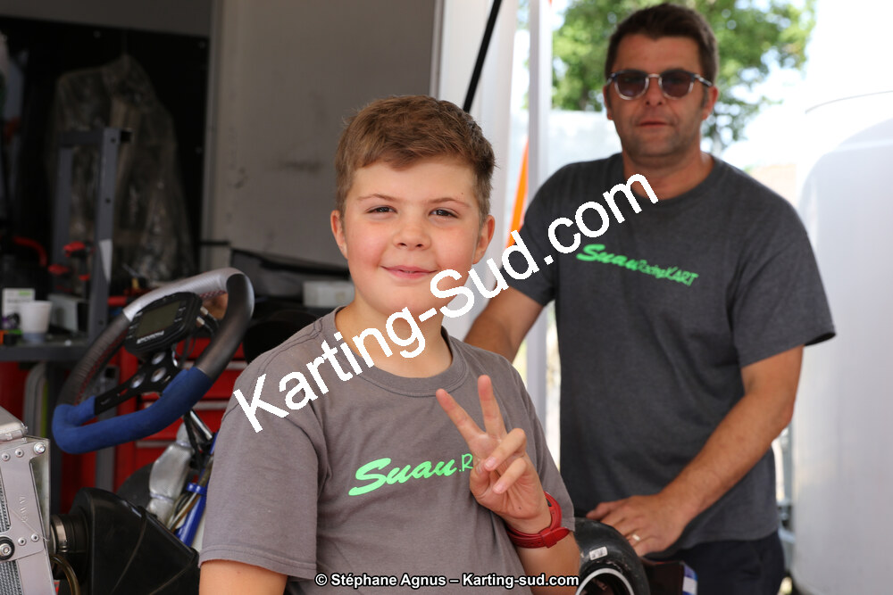 Christophe DELFAU — 24/06/2018 : 1ère manche du Challenge Jean-Claude Sanchez à Belmont sur Rance (Photos Stéphane Agnus) 2018 — karting