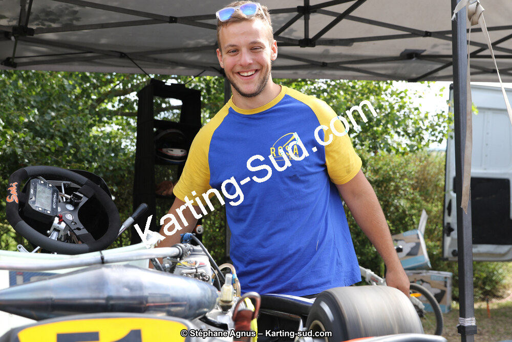 Jason COLDEFY — 24/06/2018 : 1ère manche du Challenge Jean-Claude Sanchez à Belmont sur Rance (Photos Stéphane Agnus) 2018 — karting