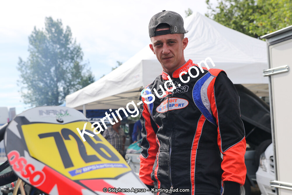 Kévin VACHET-VALAZ — 24/06/2018 : 1ère manche du Challenge Jean-Claude Sanchez à Belmont sur Rance (Photos Stéphane Agnus) 2018 — karting