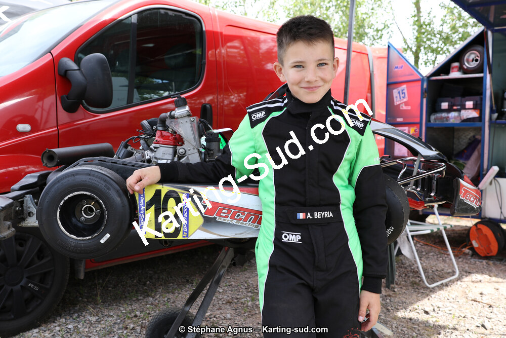 Arnaud BEYRIA — 24/06/2018 : 1ère manche du Challenge Jean-Claude Sanchez à Belmont sur Rance (Photos Stéphane Agnus) 2018 — karting