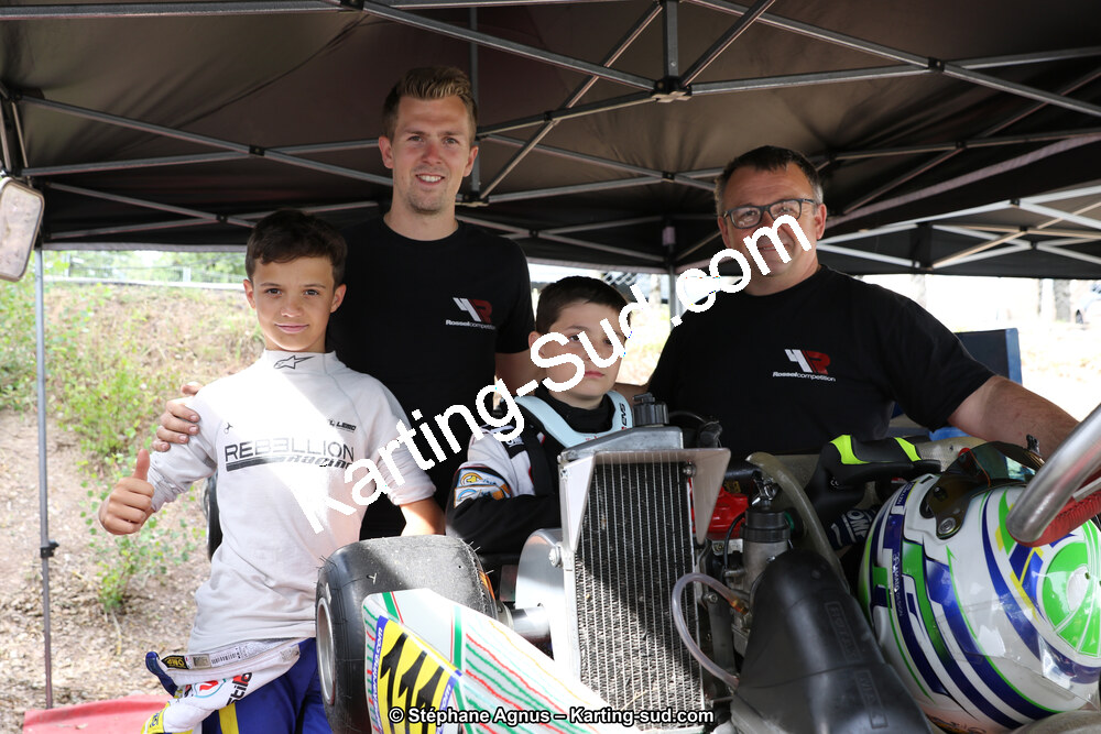 Pablo SARRAZIN, Yohan ROSSEL — 24/06/2018 : 1ère manche du Challenge Jean-Claude Sanchez à Belmont sur Rance (Photos Stéphane Agnus) 2018 — karting