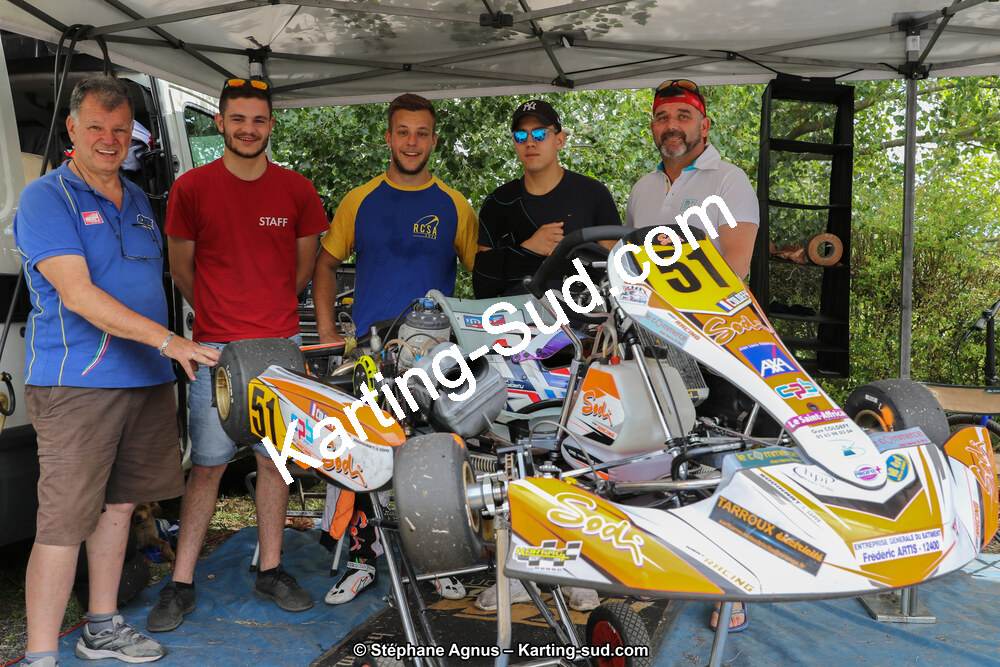 Guy COLDEFY, Jason COLDEFY — 24/06/2018 : 1ère manche du Challenge Jean-Claude Sanchez à Belmont sur Rance (Photos Stéphane Agnus) 2018 — karting