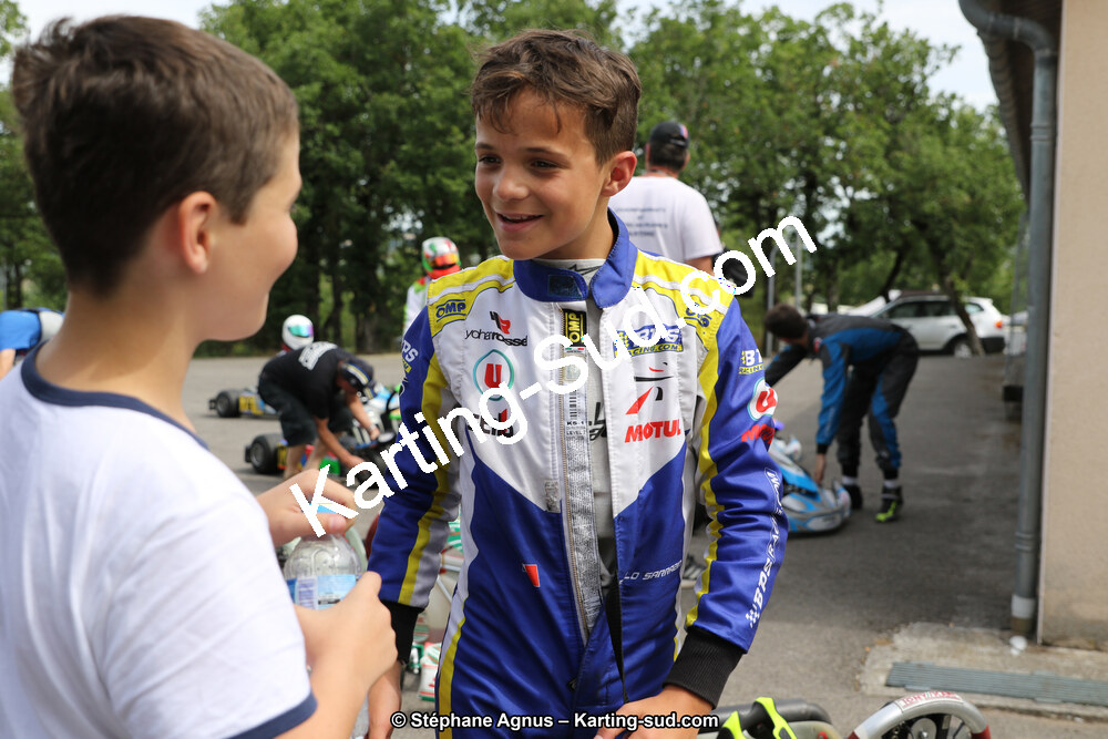 Pablo SARRAZIN — 24/06/2018 : 1ère manche du Challenge Jean-Claude Sanchez à Belmont sur Rance (Photos Stéphane Agnus) 2018 — karting