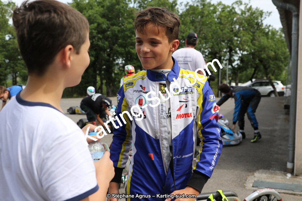 Pablo SARRAZIN — 24/06/2018 : 1ère manche du Challenge Jean-Claude Sanchez à Belmont sur Rance (Photos Stéphane Agnus) 2018 — karting