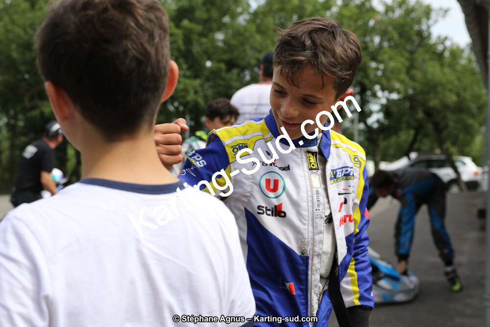 Pablo SARRAZIN — 24/06/2018 : 1ère manche du Challenge Jean-Claude Sanchez à Belmont sur Rance (Photos Stéphane Agnus) 2018 — karting