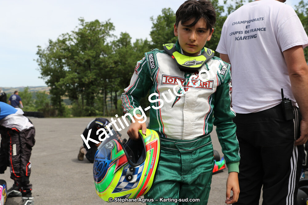 Lorenzo SUAU — 24/06/2018 : 1ère manche du Challenge Jean-Claude Sanchez à Belmont sur Rance (Photos Stéphane Agnus) 2018 — karting