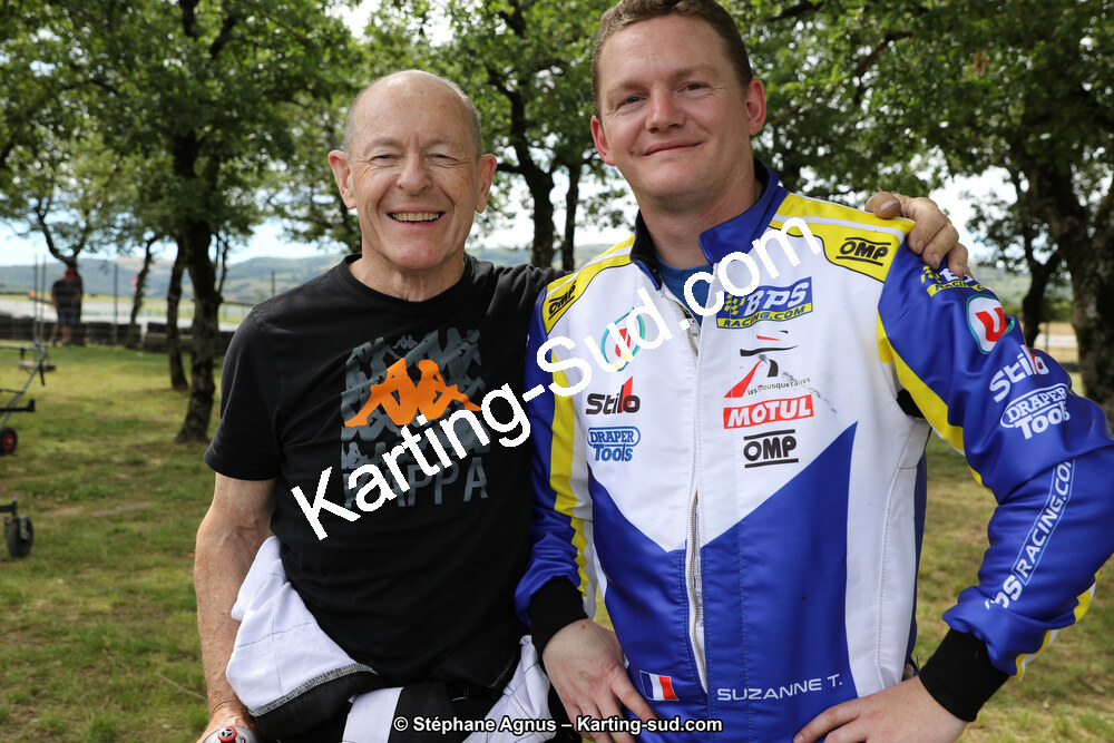 Jean Pierre MECHIN, Thomas SUZANNE — 24/06/2018 : 1ère manche du Challenge Jean-Claude Sanchez à Belmont sur Rance (Photos Stéphane Agnus) 2018 — karting