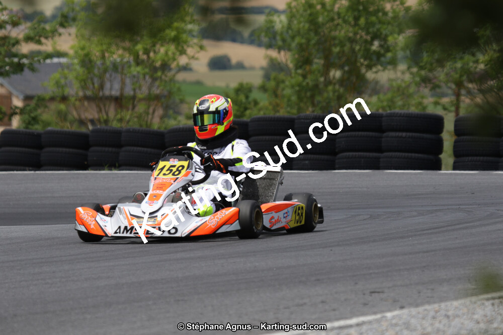 24/06/2018 : 1ère manche du Challenge Jean-Claude Sanchez à Belmont sur Rance (Photos Stéphane Agnus) 2018 — karting