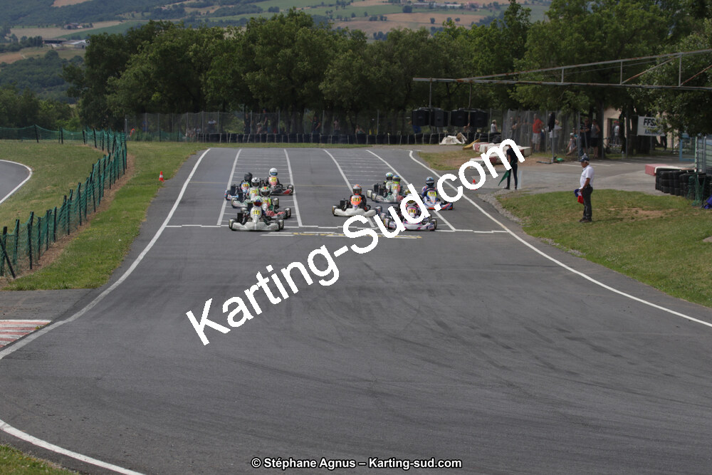 24/06/2018 : 1ère manche du Challenge Jean-Claude Sanchez à Belmont sur Rance (Photos Stéphane Agnus) 2018 — karting