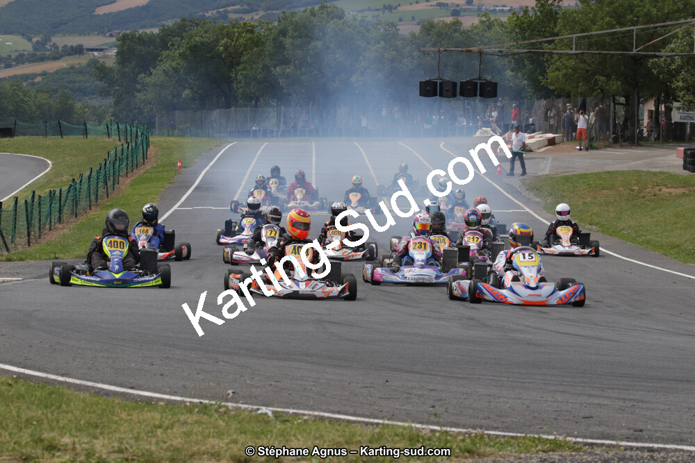 24/06/2018 : 1ère manche du Challenge Jean-Claude Sanchez à Belmont sur Rance (Photos Stéphane Agnus) 2018 — karting