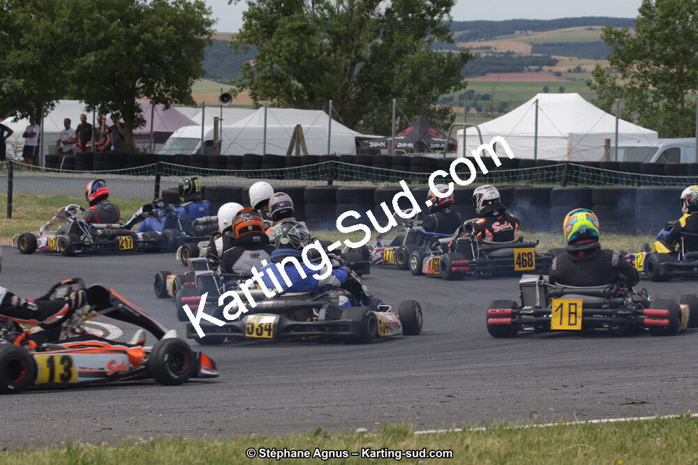 24/06/2018 : 1ère manche du Challenge Jean-Claude Sanchez à Belmont sur Rance (Photos Stéphane Agnus) 2018 — karting