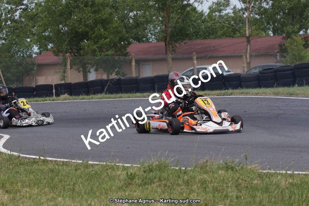 24/06/2018 : 1ère manche du Challenge Jean-Claude Sanchez à Belmont sur Rance (Photos Stéphane Agnus) 2018 — karting