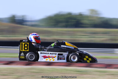 07-08-09/09/2018 : 3ème manche du Championnat de France Superkart 250 à Nogaro (Photos Stéphane Agnus) 2018 — karting