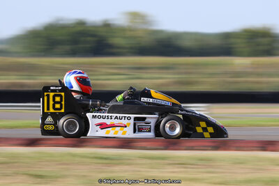 07-08-09/09/2018 : 3ème manche du Championnat de France Superkart 250 à Nogaro (Photos Stéphane Agnus) 2018 — karting