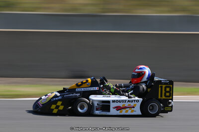 07-08-09/09/2018 : 3ème manche du Championnat de France Superkart 250 à Nogaro (Photos Stéphane Agnus) 2018 — karting