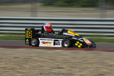 07-08-09/09/2018 : 3ème manche du Championnat de France Superkart 250 à Nogaro (Photos Stéphane Agnus) 2018 — karting