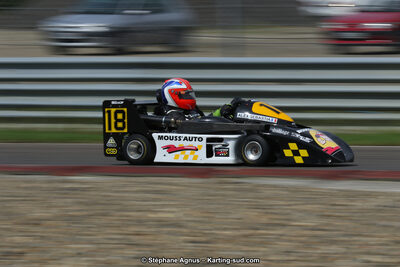 07-08-09/09/2018 : 3ème manche du Championnat de France Superkart 250 à Nogaro (Photos Stéphane Agnus) 2018 — karting