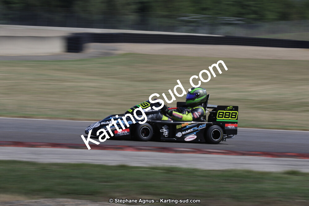 07-08-09/09/2018 : 3ème manche du Championnat de France Superkart 250 à Nogaro (Photos Stéphane Agnus) 2018 — karting