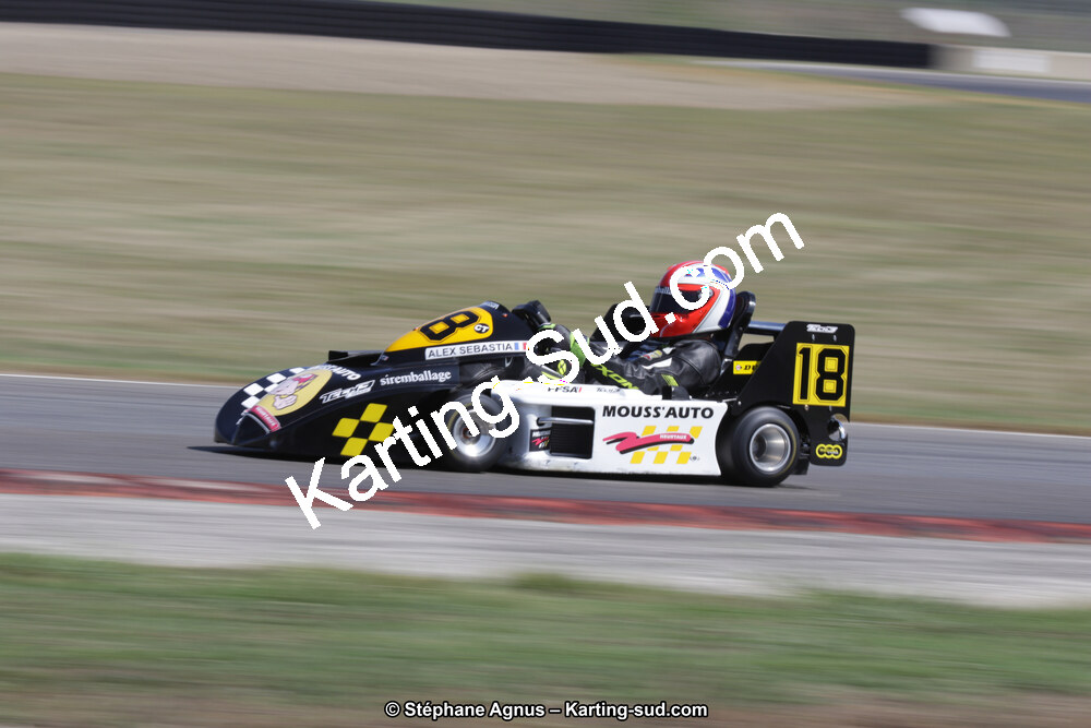 07-08-09/09/2018 : 3ème manche du Championnat de France Superkart 250 à Nogaro (Photos Stéphane Agnus) 2018 — karting