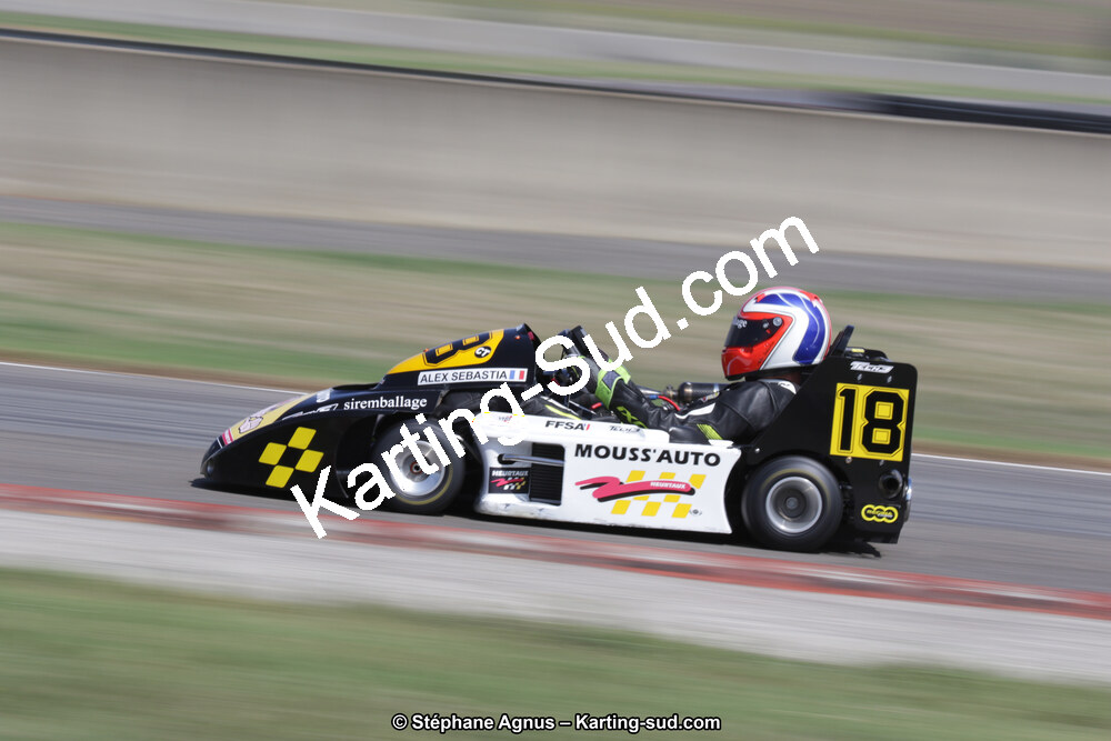07-08-09/09/2018 : 3ème manche du Championnat de France Superkart 250 à Nogaro (Photos Stéphane Agnus) 2018 — karting