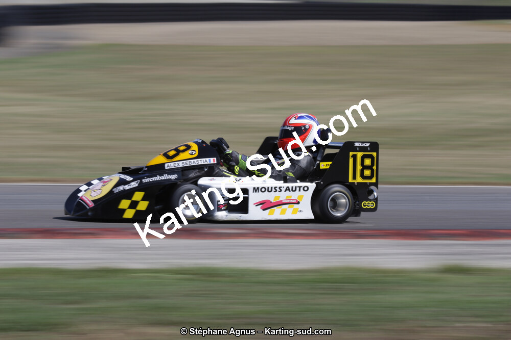 07-08-09/09/2018 : 3ème manche du Championnat de France Superkart 250 à Nogaro (Photos Stéphane Agnus) 2018 — karting
