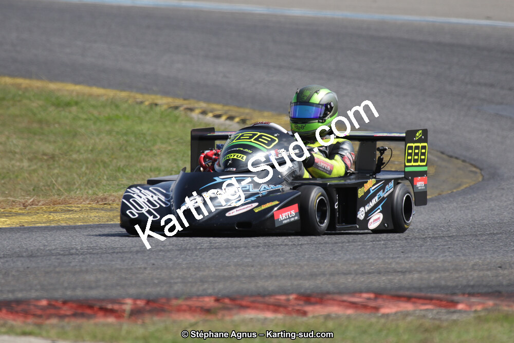 07-08-09/09/2018 : 3ème manche du Championnat de France Superkart 250 à Nogaro (Photos Stéphane Agnus) 2018 — karting