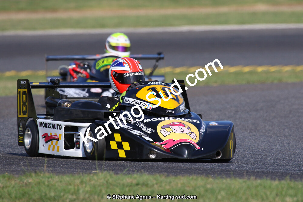 07-08-09/09/2018 : 3ème manche du Championnat de France Superkart 250 à Nogaro (Photos Stéphane Agnus) 2018 — karting