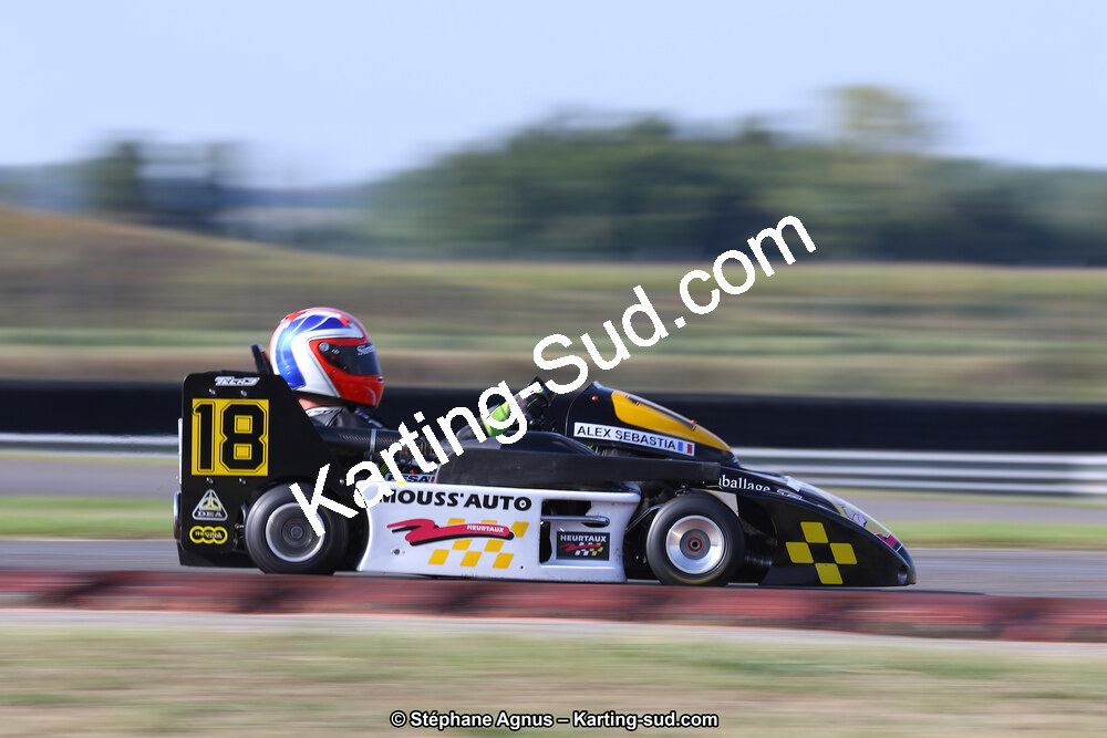 07-08-09/09/2018 : 3ème manche du Championnat de France Superkart 250 à Nogaro (Photos Stéphane Agnus) 2018 — karting