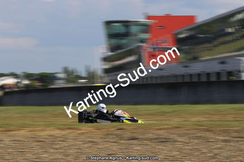 07-08-09/09/2018 : 3ème manche du Championnat de France Superkart 250 à Nogaro (Photos Stéphane Agnus) 2018 — karting