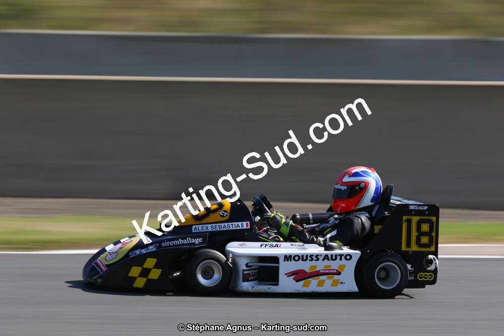 07-08-09/09/2018 : 3ème manche du Championnat de France Superkart 250 à Nogaro (Photos Stéphane Agnus) 2018 — karting