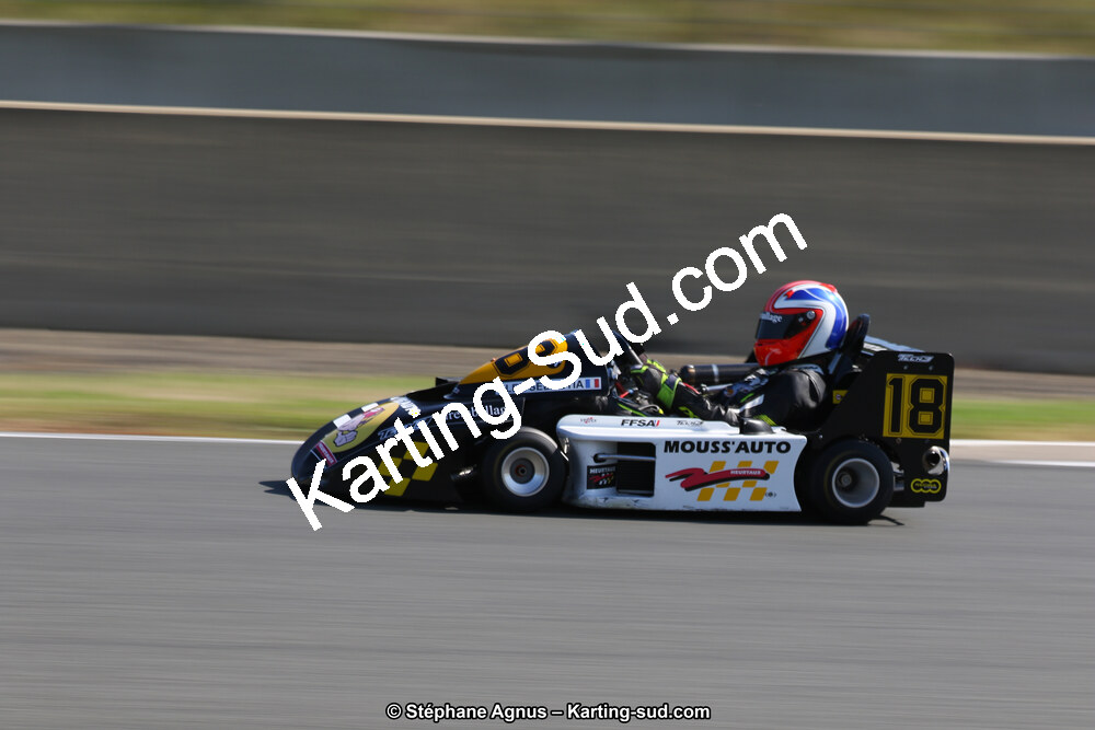 07-08-09/09/2018 : 3ème manche du Championnat de France Superkart 250 à Nogaro (Photos Stéphane Agnus) 2018 — karting