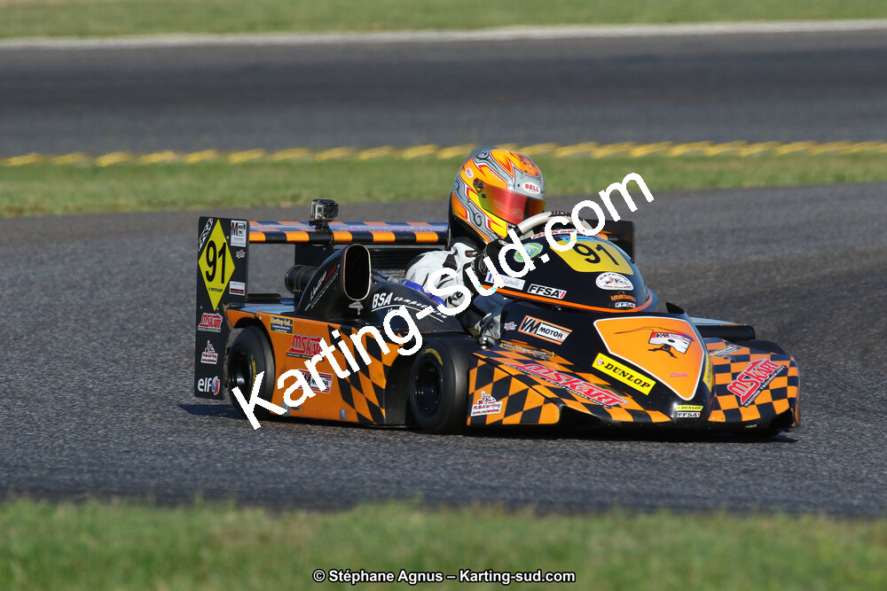 07-08-09/09/2018 : 3ème manche du Championnat de France Superkart 250 à Nogaro (Photos Stéphane Agnus) 2018 — karting