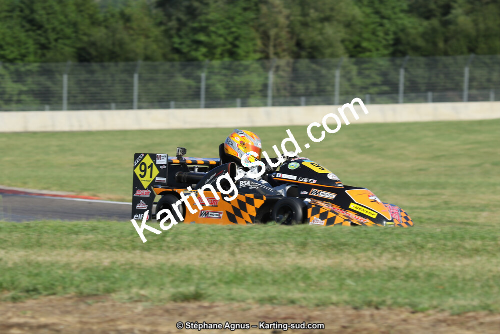 07-08-09/09/2018 : 3ème manche du Championnat de France Superkart 250 à Nogaro (Photos Stéphane Agnus) 2018 — karting