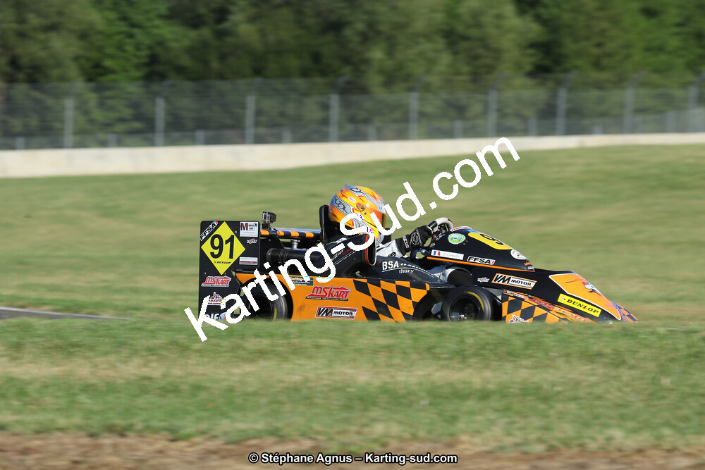 07-08-09/09/2018 : 3ème manche du Championnat de France Superkart 250 à Nogaro (Photos Stéphane Agnus) 2018 — karting