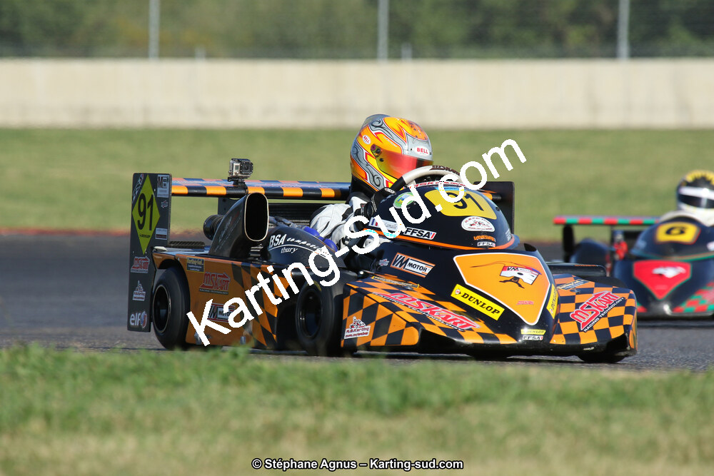 07-08-09/09/2018 : 3ème manche du Championnat de France Superkart 250 à Nogaro (Photos Stéphane Agnus) 2018 — karting