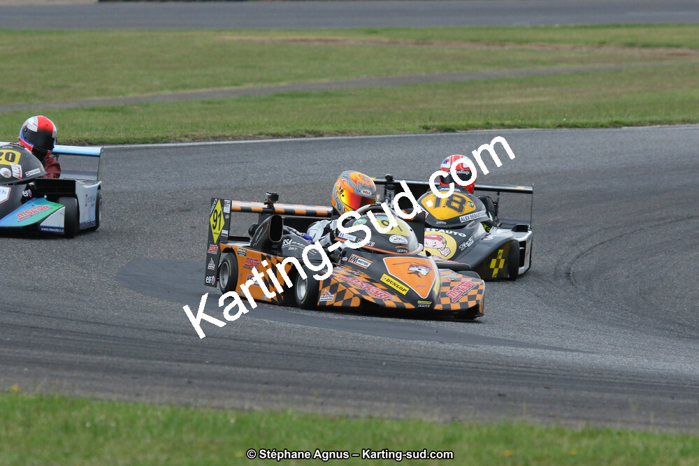 07-08-09/09/2018 : 3ème manche du Championnat de France Superkart 250 à Nogaro (Photos Stéphane Agnus) 2018 — karting