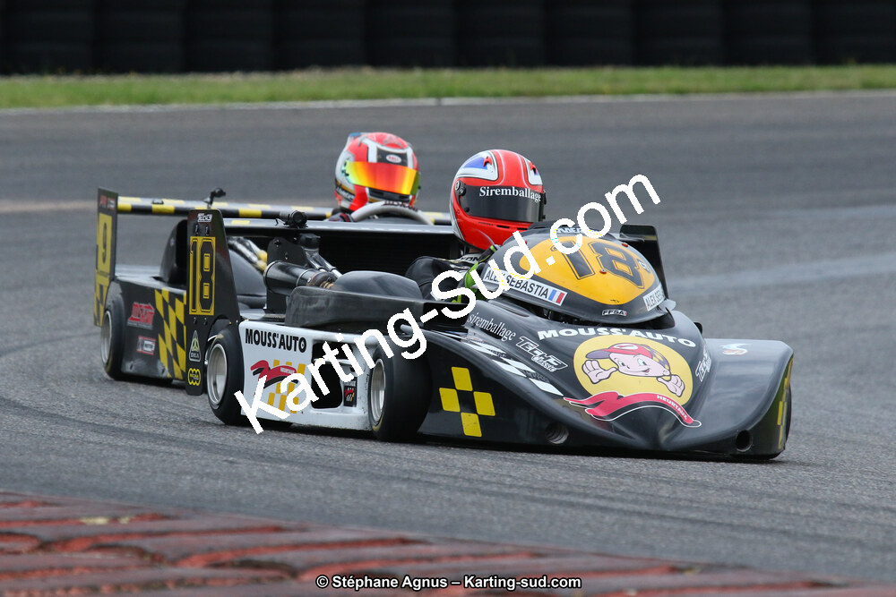 07-08-09/09/2018 : 3ème manche du Championnat de France Superkart 250 à Nogaro (Photos Stéphane Agnus) 2018 — karting
