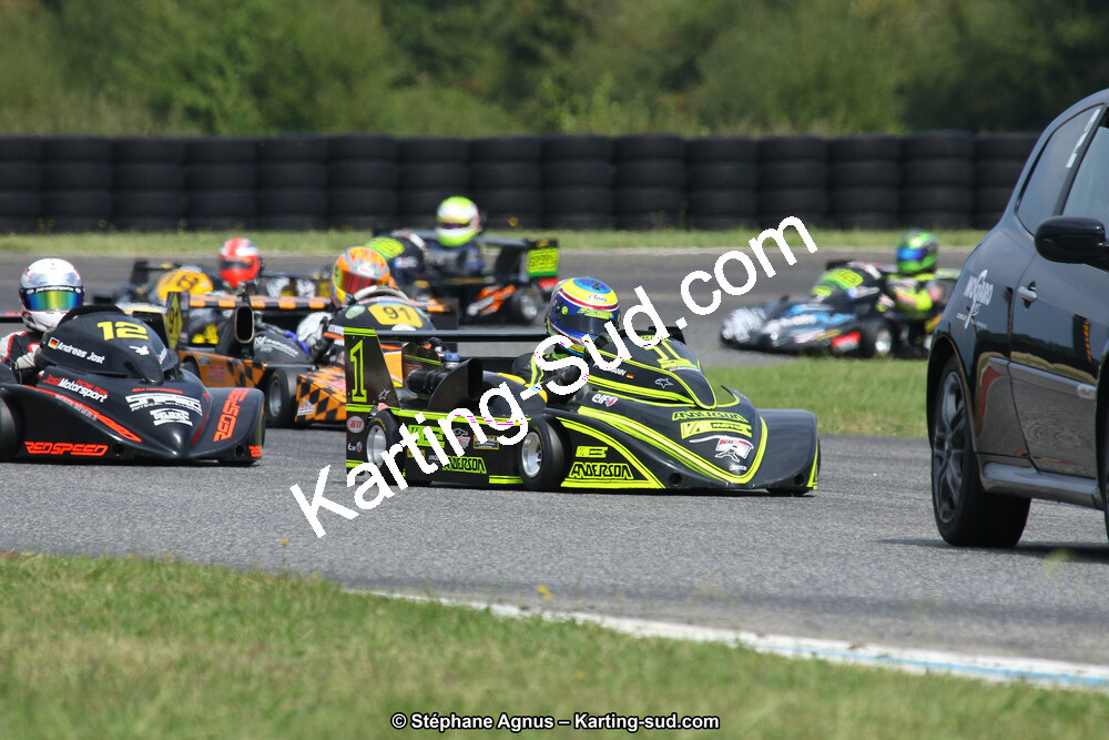 07-08-09/09/2018 : 3ème manche du Championnat de France Superkart 250 à Nogaro (Photos Stéphane Agnus) 2018 — karting