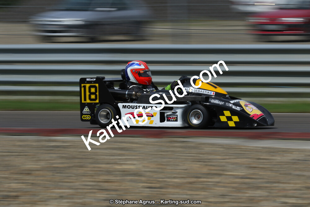 07-08-09/09/2018 : 3ème manche du Championnat de France Superkart 250 à Nogaro (Photos Stéphane Agnus) 2018 — karting