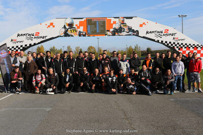 Marina PRAT, Pierre CAUBISENS — 04/11/2018 : Endurance Loisir 4T Razbitumes à Karting 2 Muret (Photos Stéphane Agnus) 2018 — karting