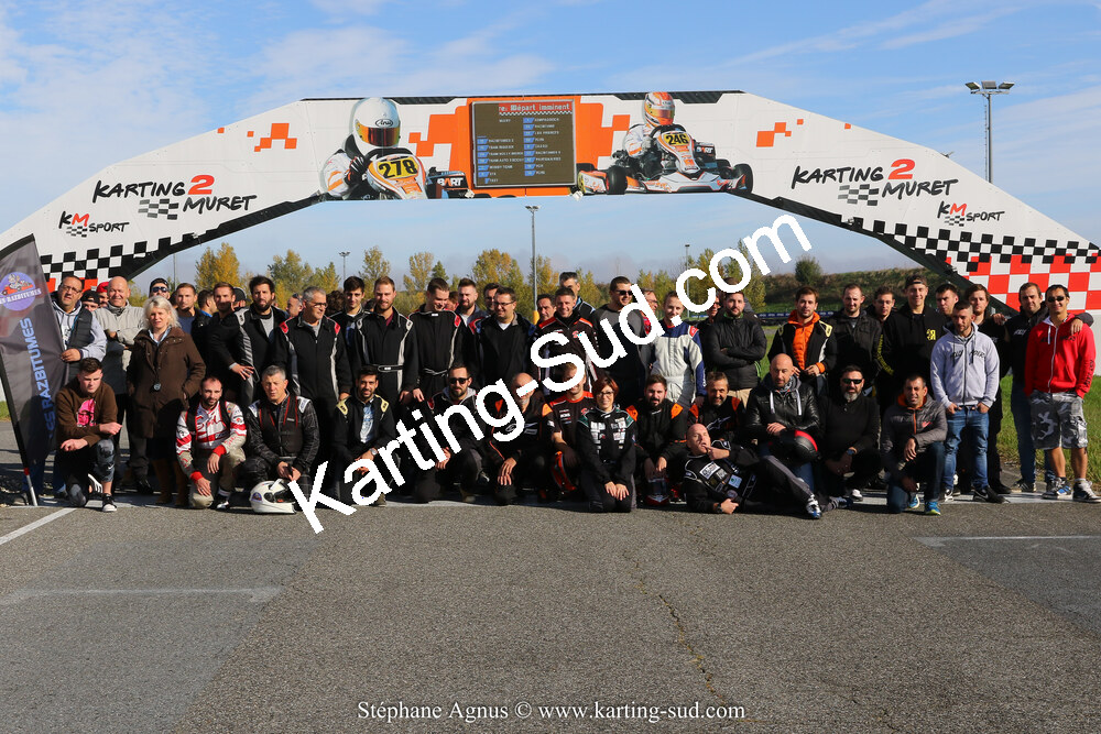 Marina PRAT, Pierre CAUBISENS — 04/11/2018 : Endurance Loisir 4T Razbitumes à Karting 2 Muret (Photos Stéphane Agnus) 2018 — karting