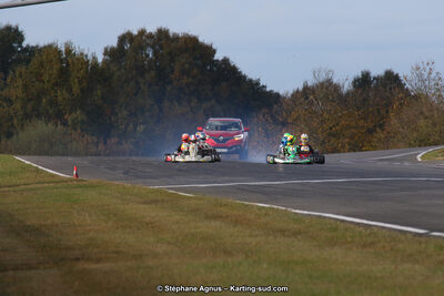 10 & 11/11/2018 : 3ème manche du Championnat de France KZ Long Circuit et Trophée Long Circuit TTI à Pau Arnos (Photos Stéphane Agnus) 2018 — karting