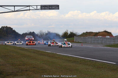 10 & 11/11/2018 : 3ème manche du Championnat de France KZ Long Circuit et Trophée Long Circuit TTI à Pau Arnos (Photos Stéphane Agnus) 2018 — karting