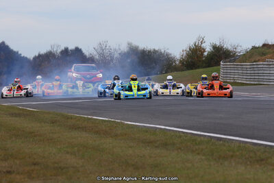 10 & 11/11/2018 : 3ème manche du Championnat de France KZ Long Circuit et Trophée Long Circuit TTI à Pau Arnos (Photos Stéphane Agnus) 2018 — karting