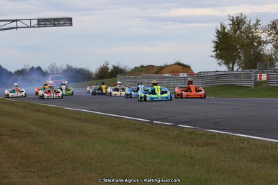 10 & 11/11/2018 : 3ème manche du Championnat de France KZ Long Circuit et Trophée Long Circuit TTI à Pau Arnos (Photos Stéphane Agnus) 2018 — karting